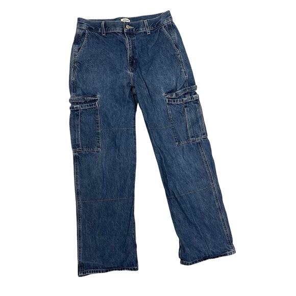 Sunday Best Cargo Jeans Denim Size 10 Blue Jeans - Picture 1 of 13